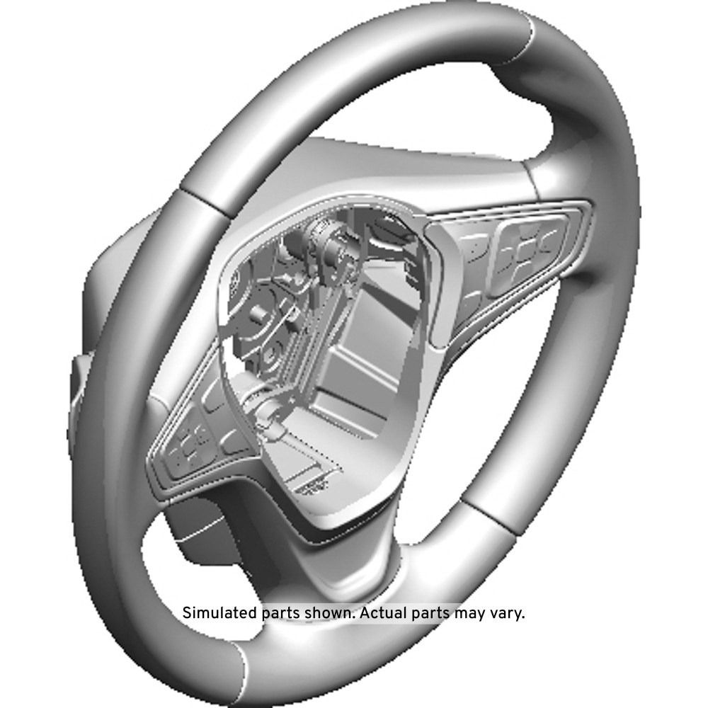 GM Genuine Parts Dark Gray Steering Wheel