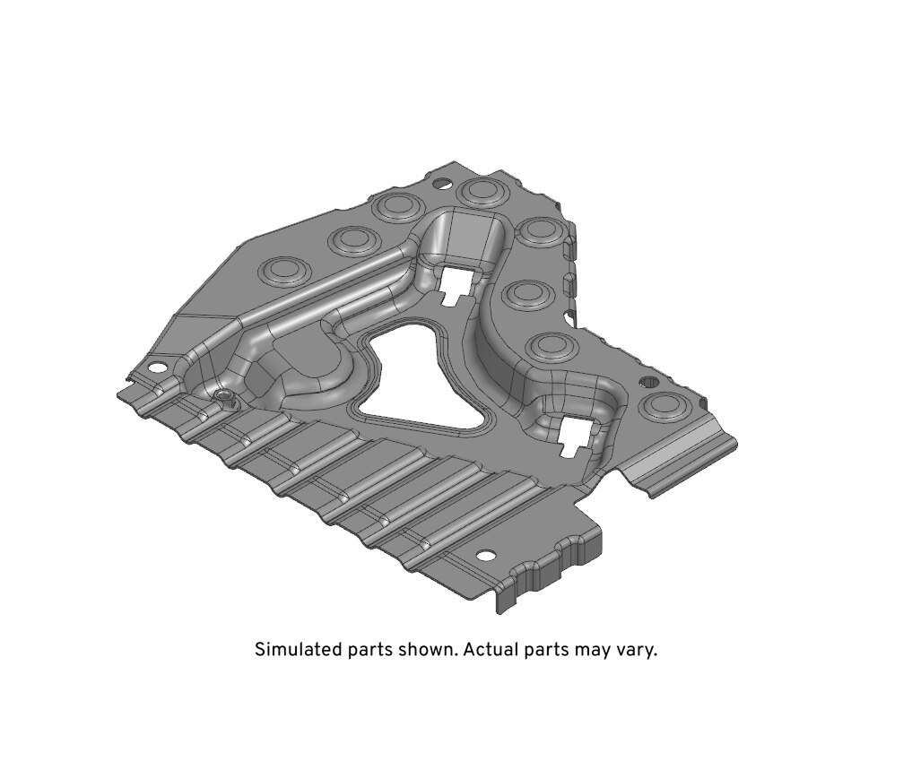 GM Genuine Parts Rear Floor Panel Bracket