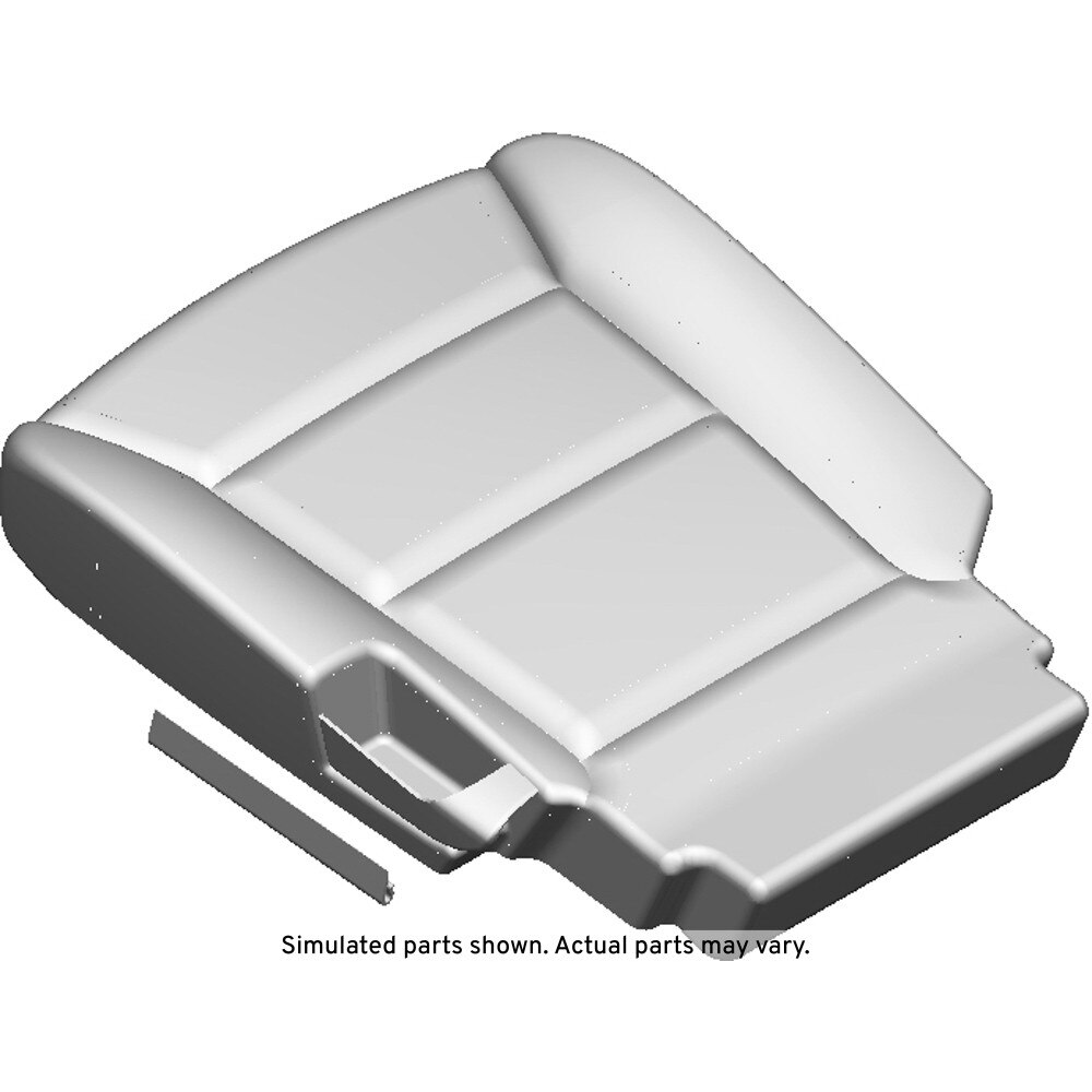 GM Genuine Parts Parchment Rear Passenger Side Seat Cushion Cover