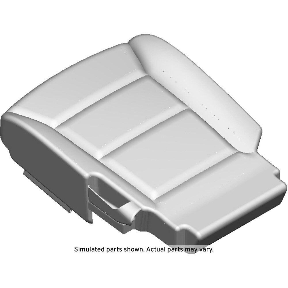 GM Genuine Parts Black Rear Passenger Side Seat Cushion Cover