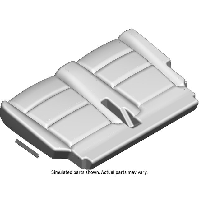 GM Genuine Parts Black Rear Driver Side Seat Cushion Cover