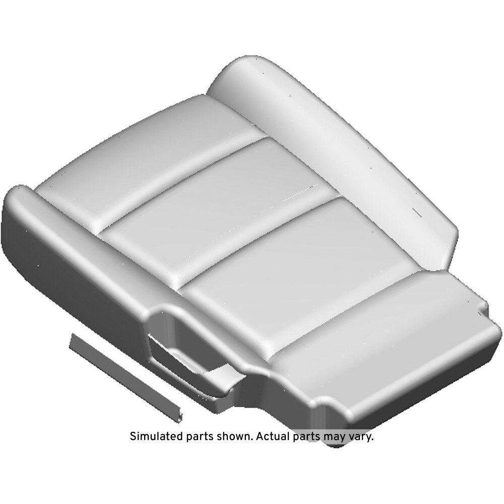 GM Genuine Parts Black Rear Passenger Side Seat Cushion Cover