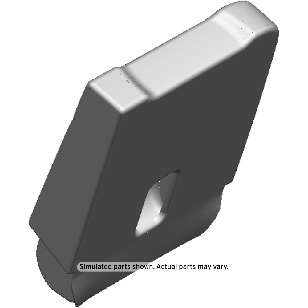 GM Genuine Parts Black Rear Passenger Side Seat Back Cover