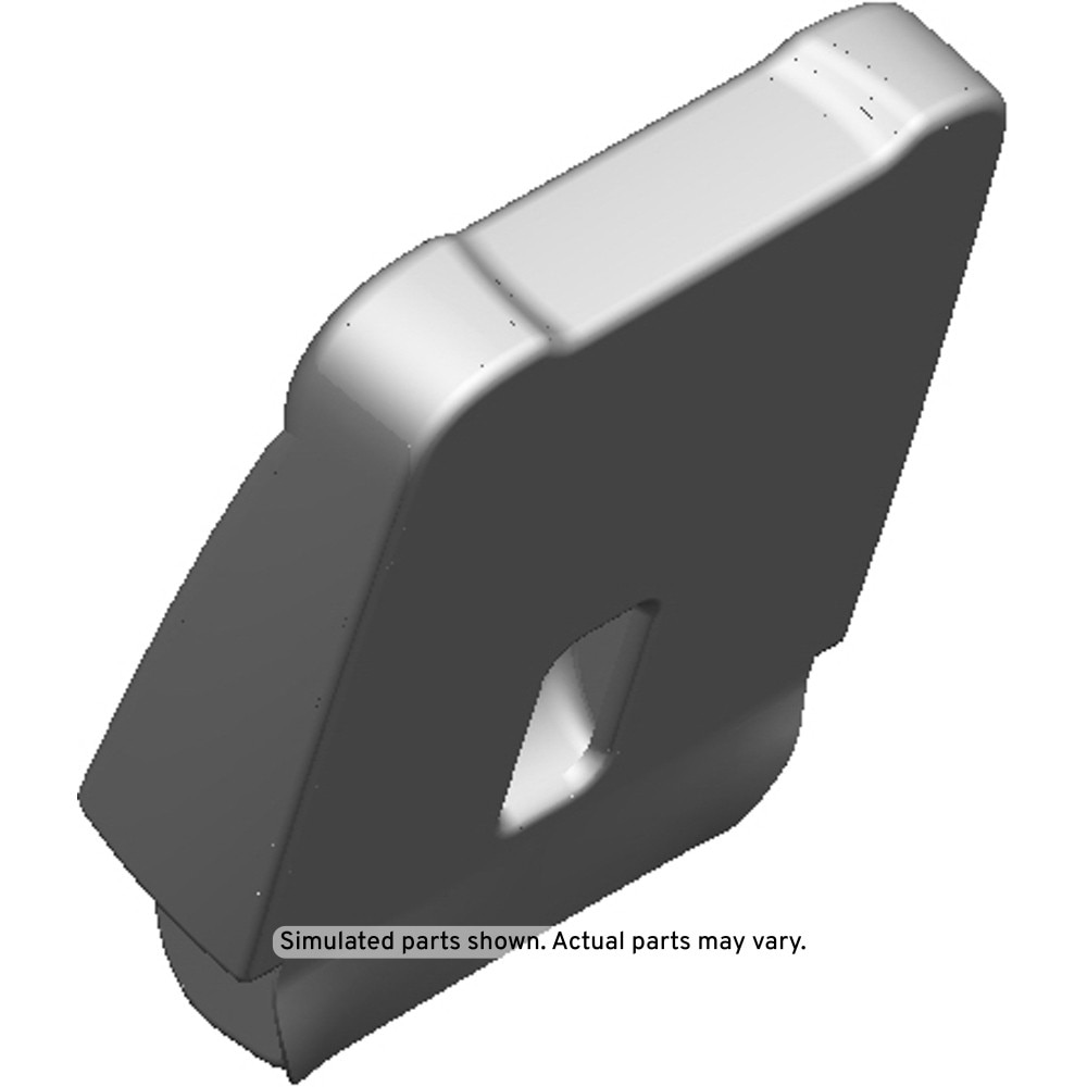 GM Genuine Parts Black Rear Passenger Side Seat Back Cover