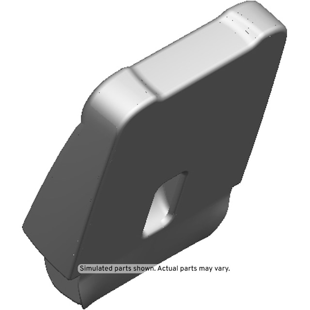 GM Genuine Parts Black Rear Passenger Side Seat Back Cover