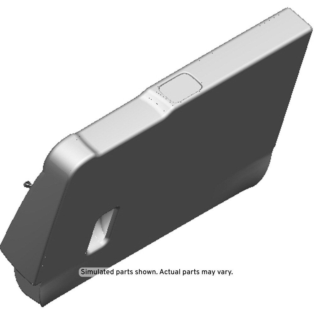 GM Genuine Parts Jet Black Rear Driver Side Seat Back Cover