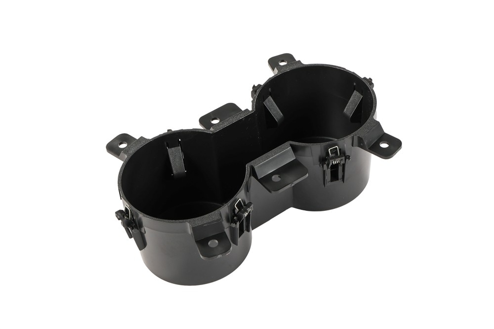 GM Genuine Parts Backen Black Rear Floor Console Cup Holder