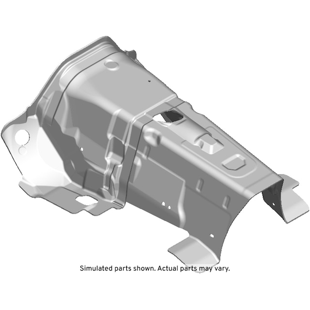 GM Genuine Parts Floor Panel Front Side Insulator