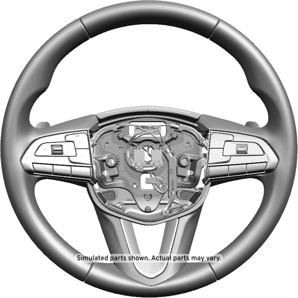 GM Genuine Parts Black Steering Wheel