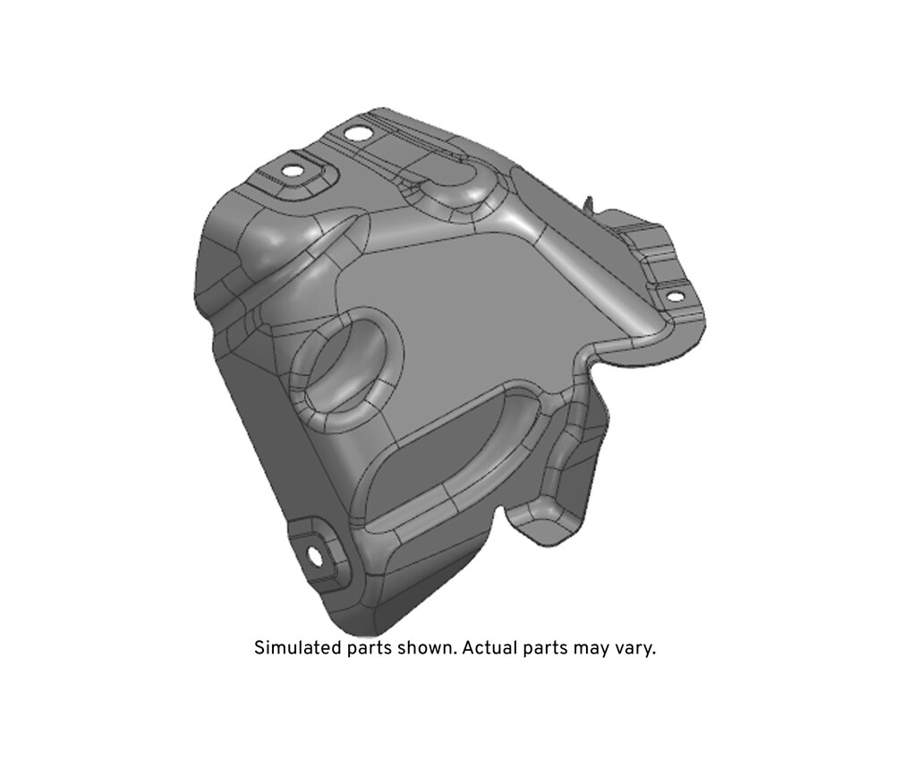 GM Genuine Parts Driver Side Body Side Front Fender Lower Front Bracket