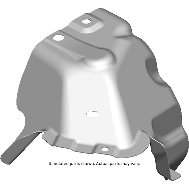 GM Genuine Parts Passenger Side Body Side Front Fender Upper Front Bracket
