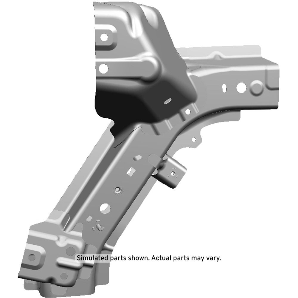 GM Genuine Parts Front End Passenger Side Upper Tie Bar Extension