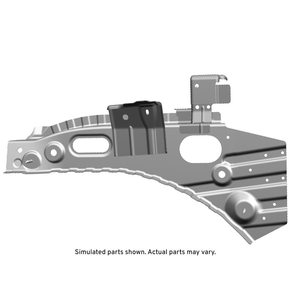 GM Genuine Parts Front Driver Side Compartment Upper Side Rail