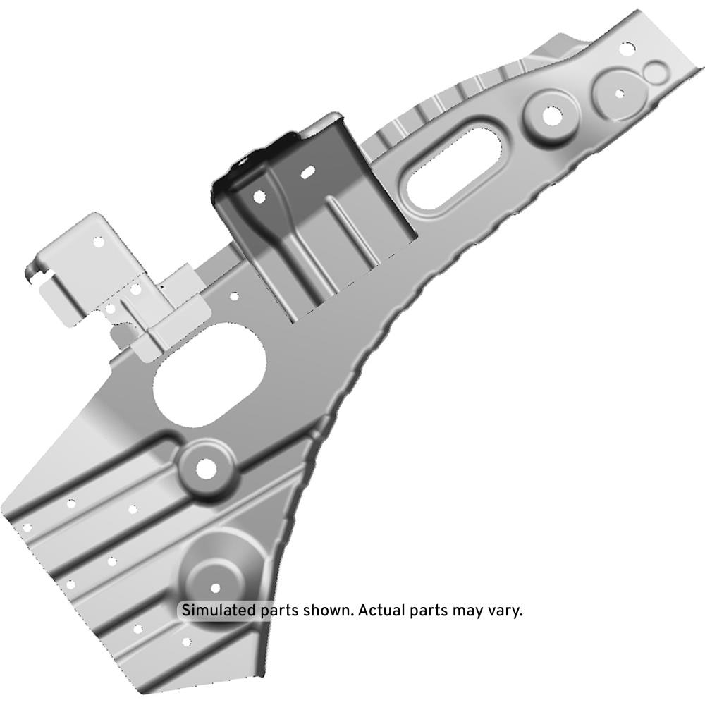 GM Genuine Parts Passenger Side Front Compartment Upper Side Rail