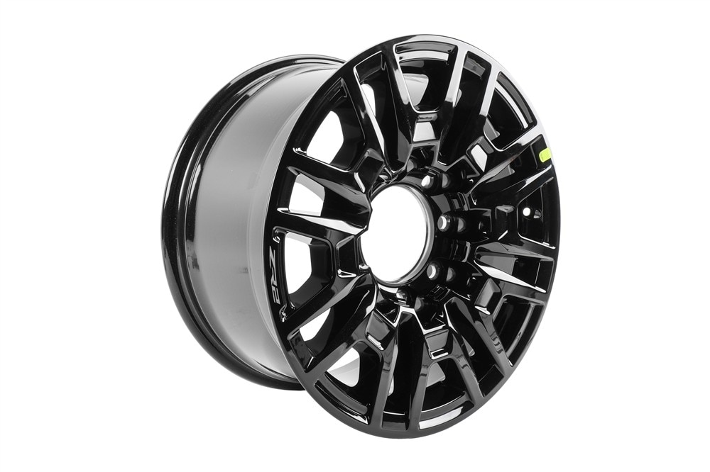 GM Genuine Parts Black High Gloss Front and Rear Wheel