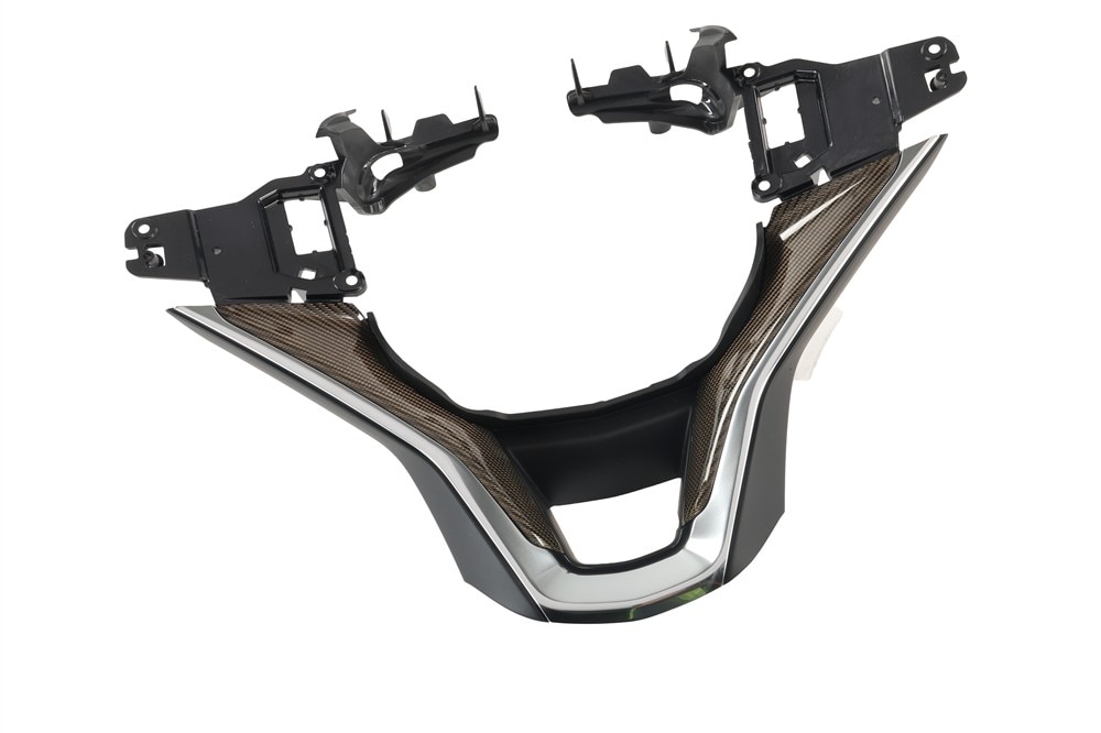 GM Genuine Parts Jet Black Steering Wheel Trim Spoke Cover Applique