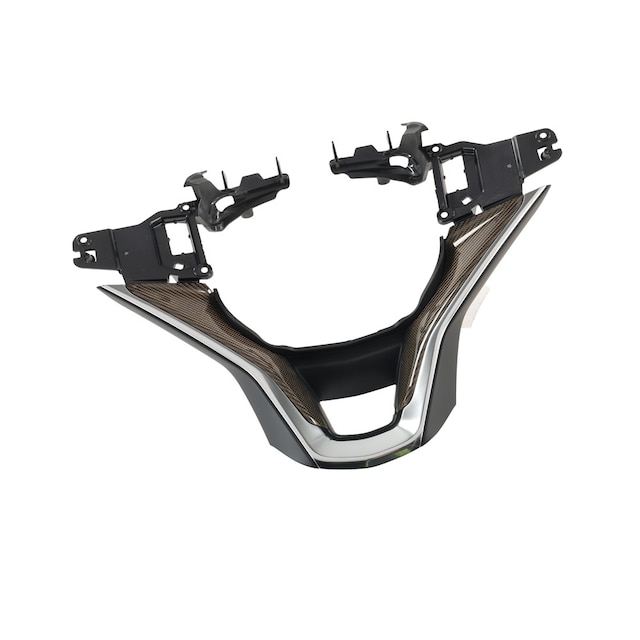 GM Genuine Parts Jet Black Steering Wheel Trim Spoke Cover Applique