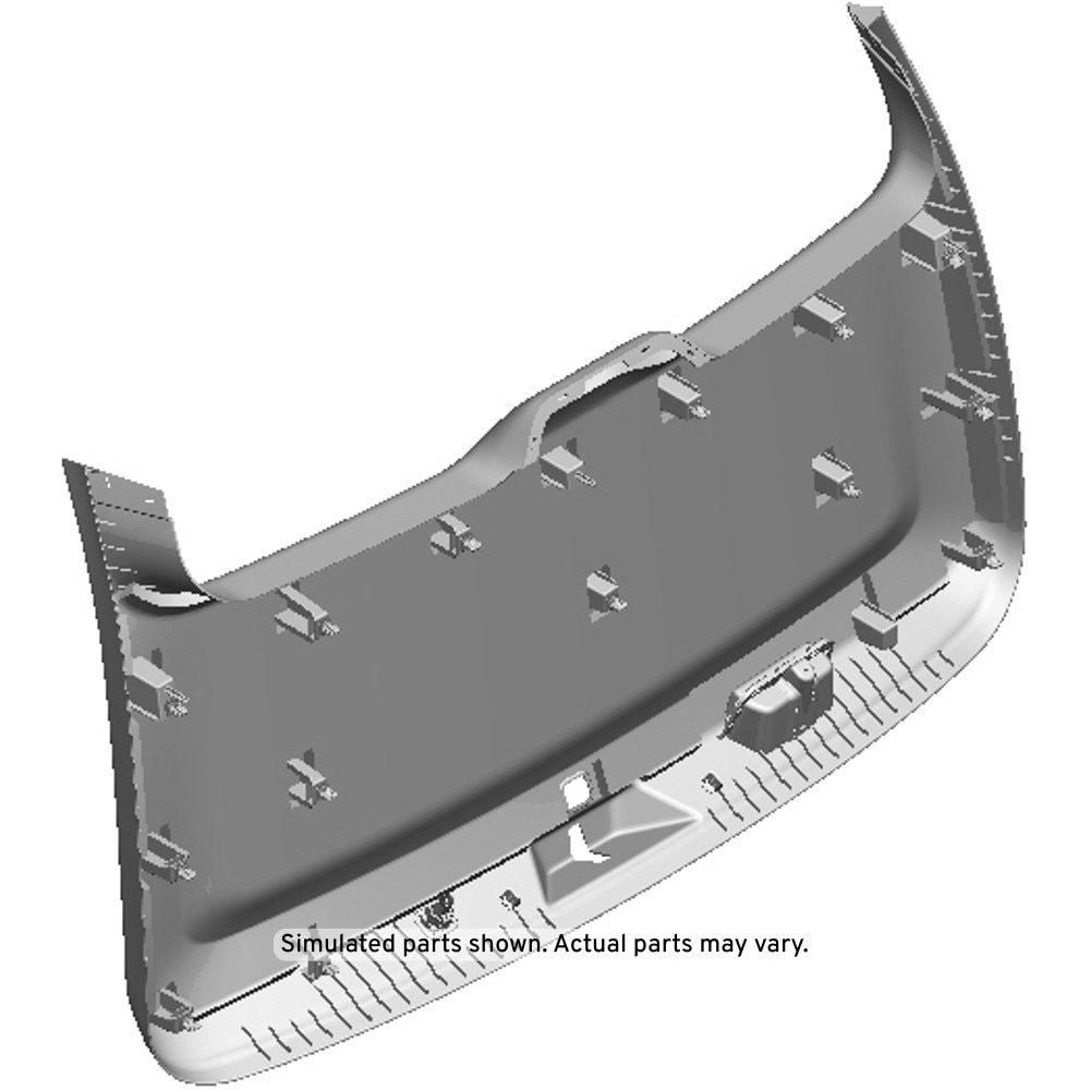 GM Genuine Parts Fawn Liftgate Lower Trim Finish Panel