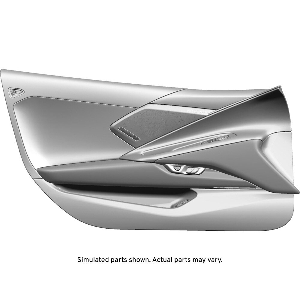 GM Genuine Parts Jet Black Front Driver Side Door Trim