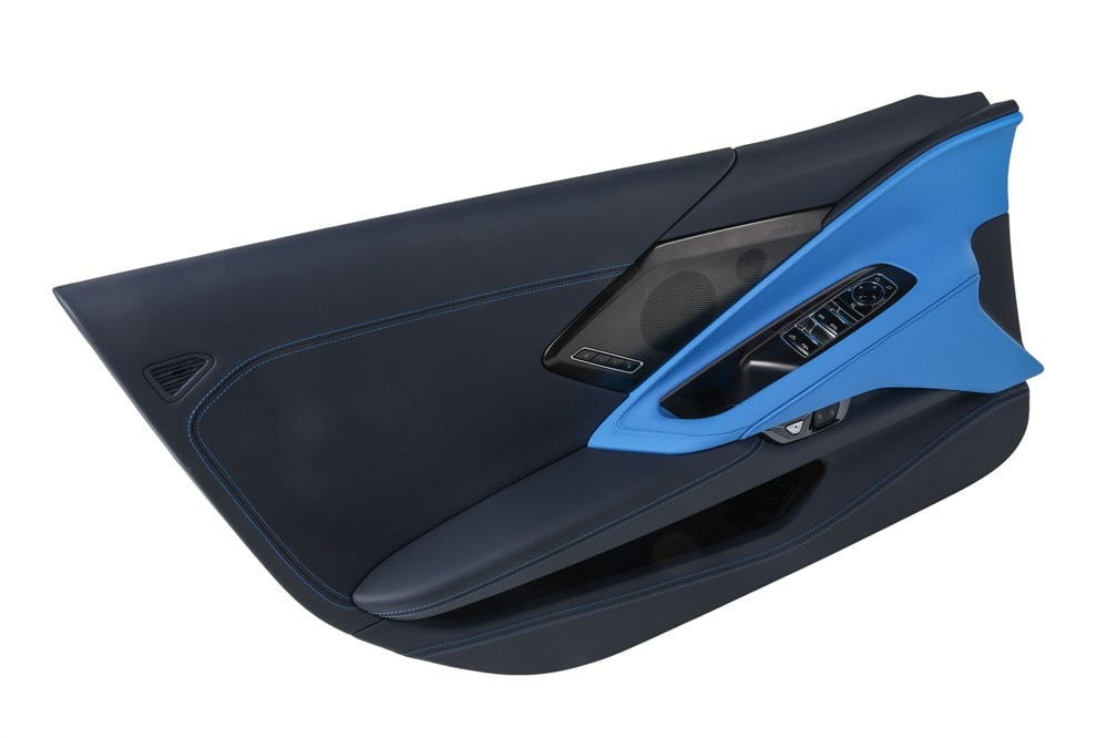 GM Genuine Parts Twilight Blue Front Driver Side Door Trim