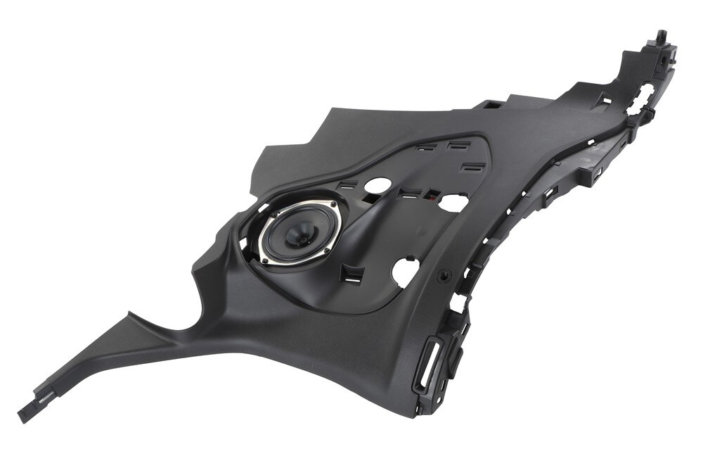 GM Genuine Parts Jet Black Quarter Lower Rear Driver Side Trim Panel