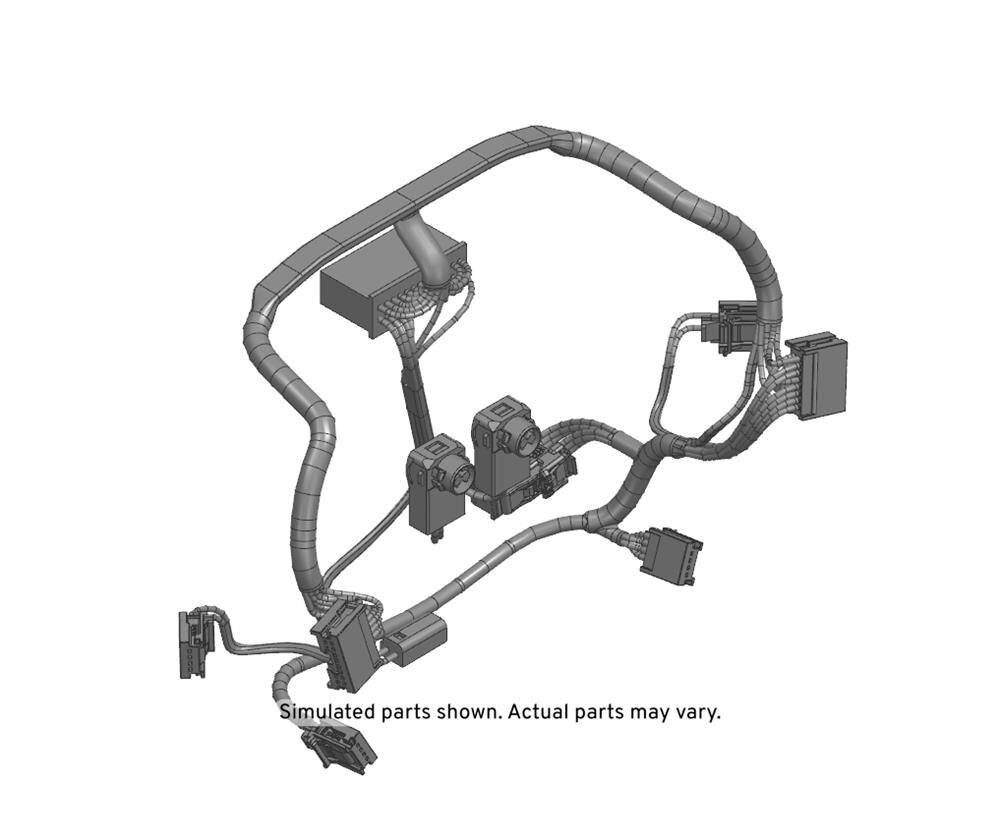 GM Genuine Parts Steering Wheel Horn Switch Wiring Harness