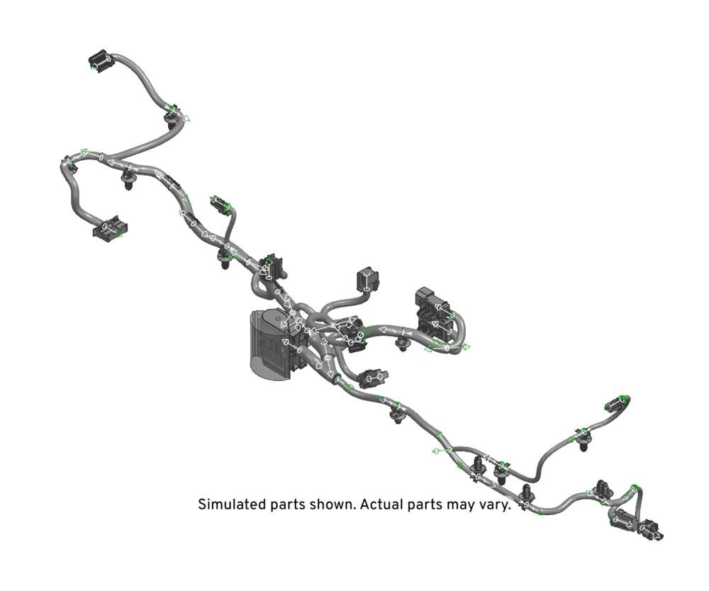 GM Genuine Parts Front Floor Console Wiring Harness