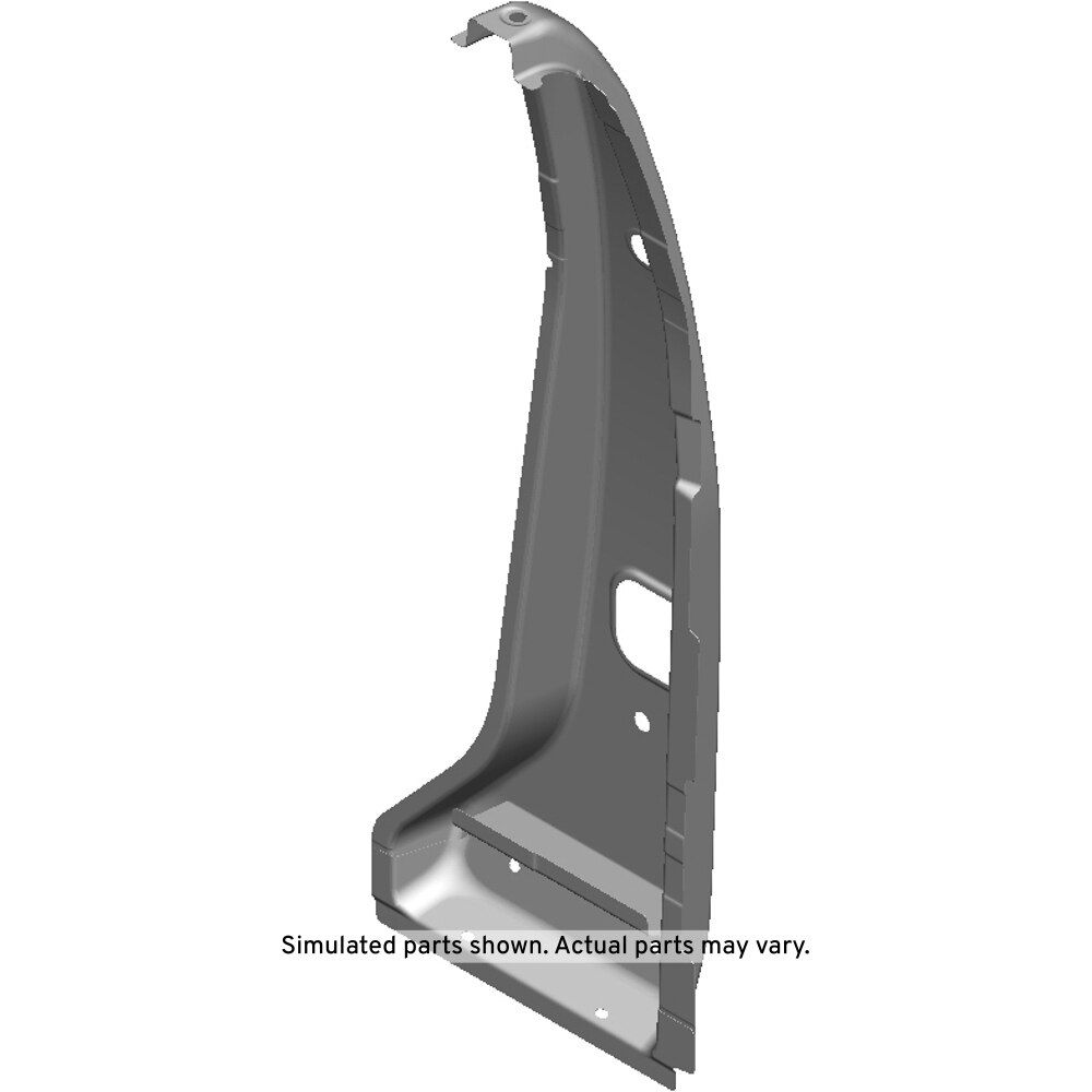 GM Genuine Parts Passenger Side Body Lock Pillar Inner Panel