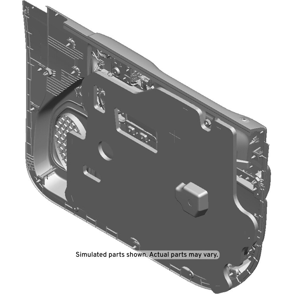 GM Genuine Parts Black Front Driver Side Door Trim