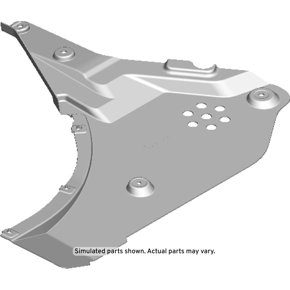 GM Genuine Parts Front Compartment Driver Side Air Deflector