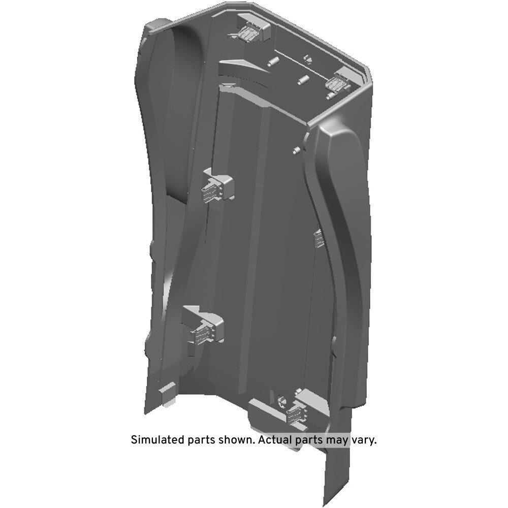 GM Genuine Parts Black Driver Side Center Pillar Lower Trim Panel