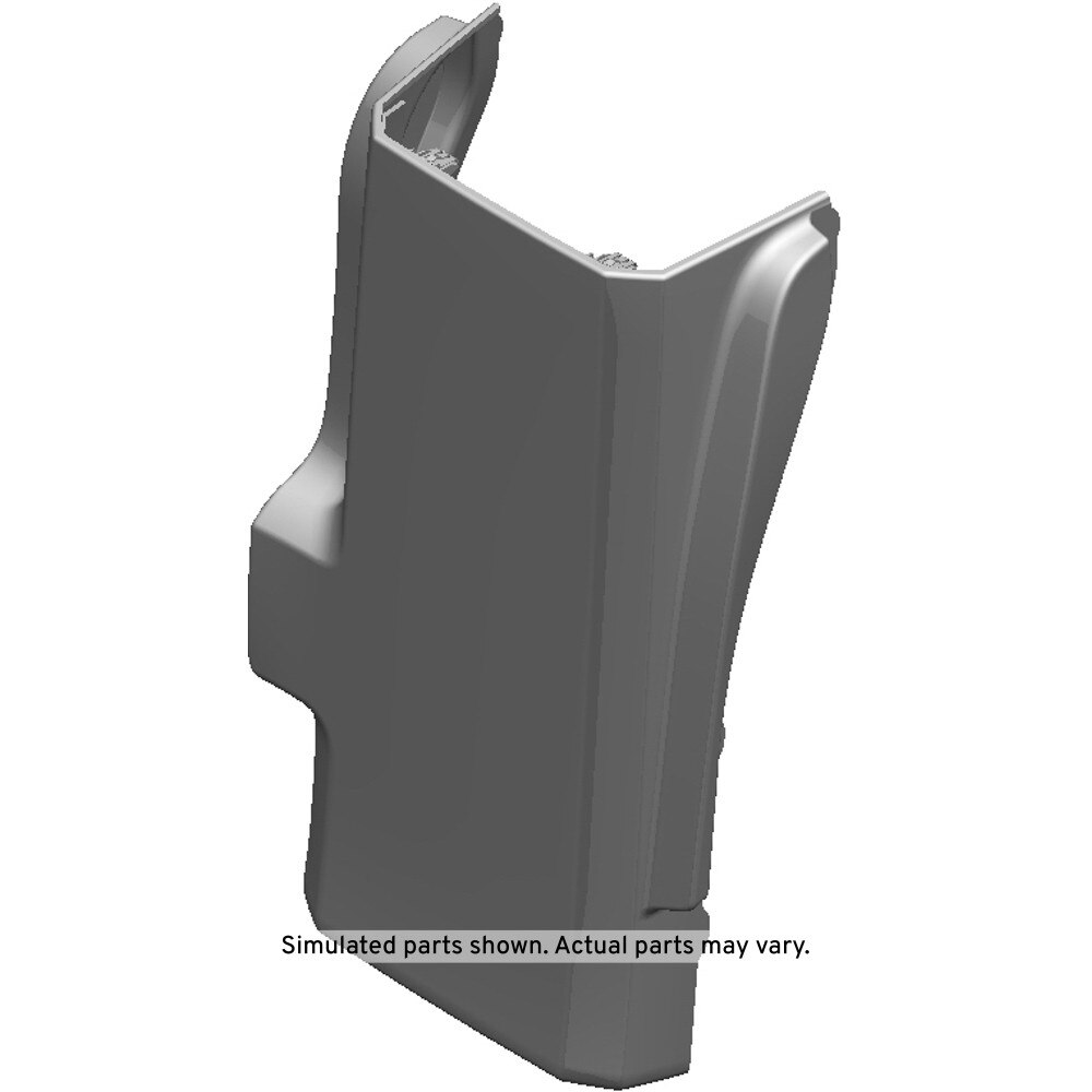 GM Genuine Parts Black Passenger Side Center Pillar Lower Trim Panel