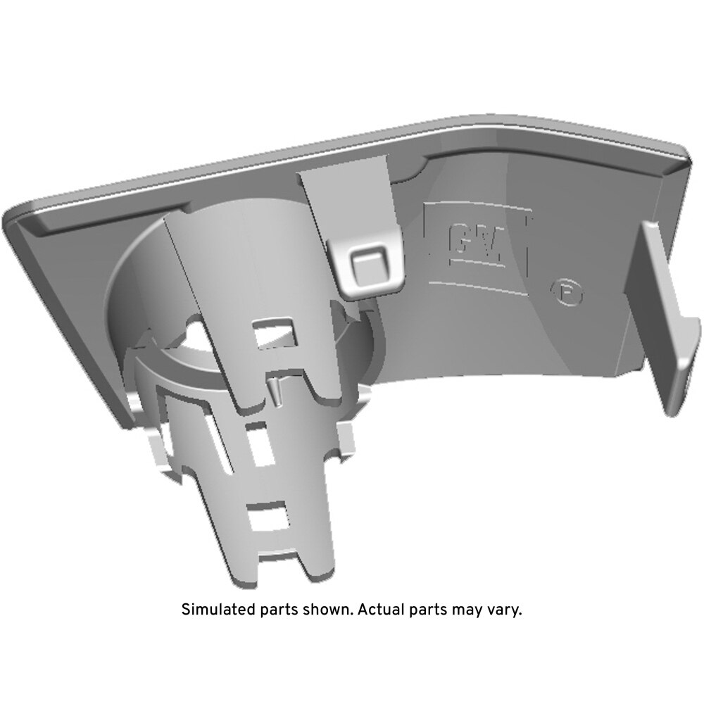 GM Genuine Parts Black Front Passenger Side Parking Assist Alarm Sensor Bracket