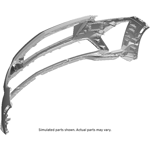 GM Genuine Parts Primed Front Bumper Upper Fascia