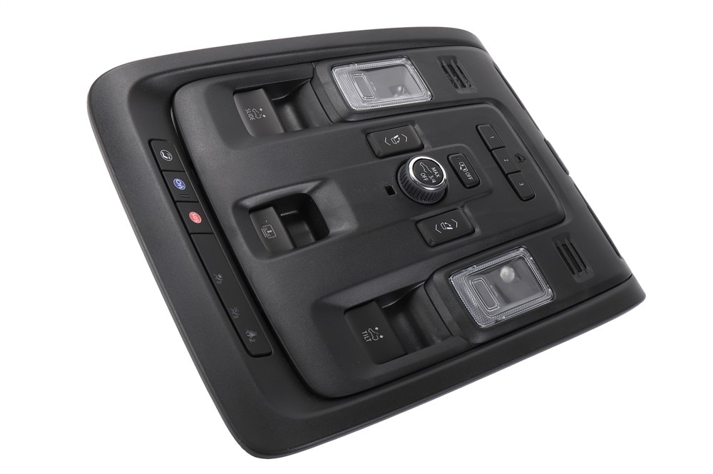 GM Genuine Parts Jet Black Roof Console