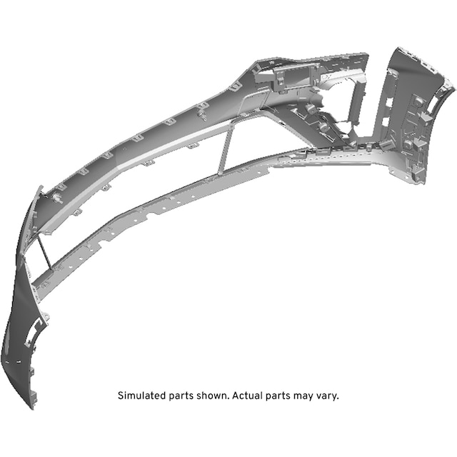 GM Genuine Parts Primed Front Bumper Upper Fascia
