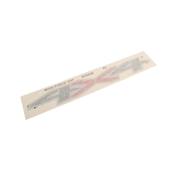 GM Genuine Parts Red Pickup Box Side Decal