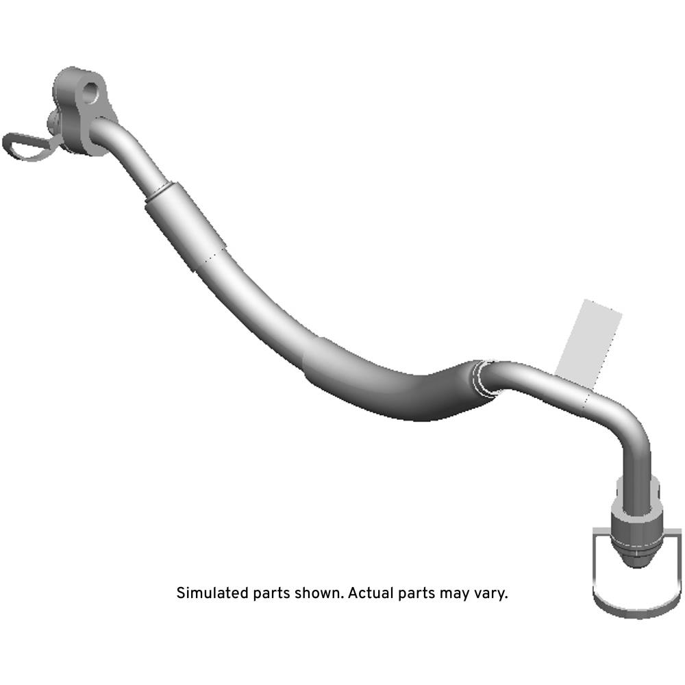 GM Genuine Parts Air Conditioning Condenser Valve Hose