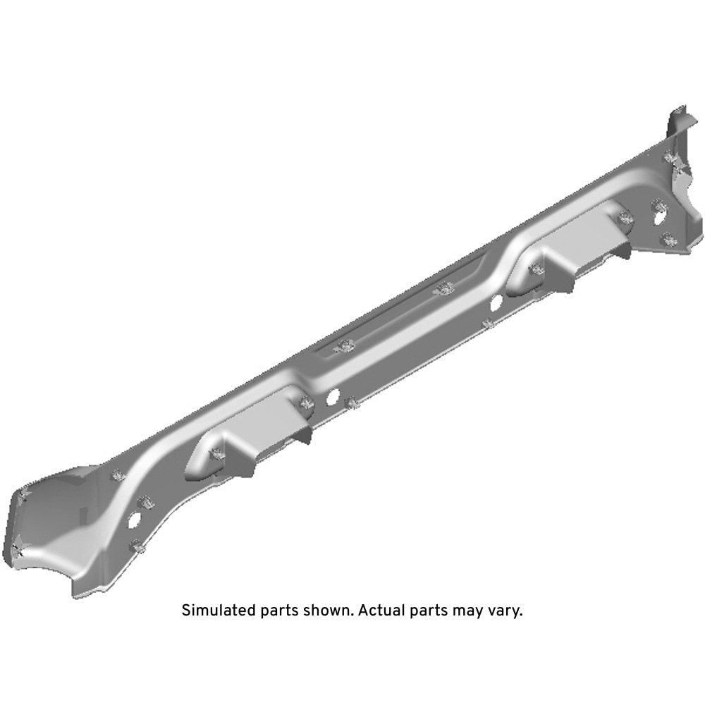 GM Genuine Parts Backen Black Rear Window Upper Garnish Molding