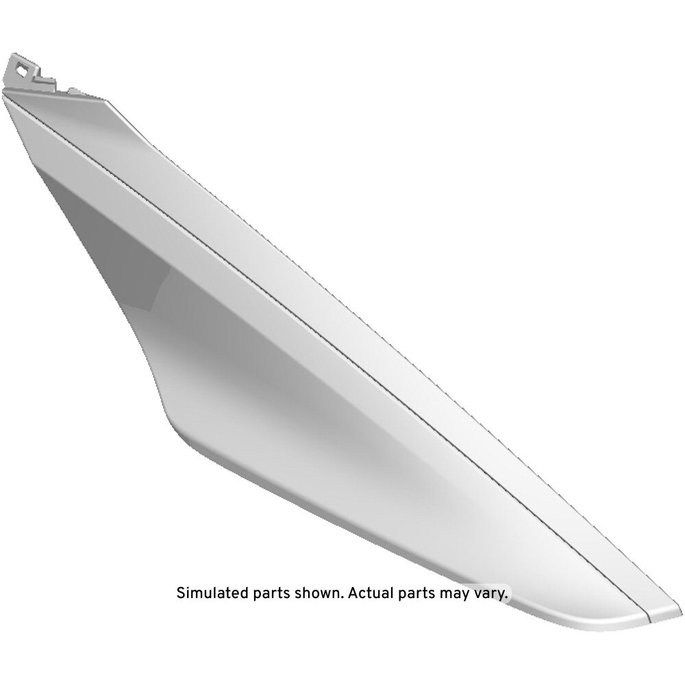 GM Genuine Parts Satin Steel Gray Metallic Driver Side Body Side Upper Rear Applique