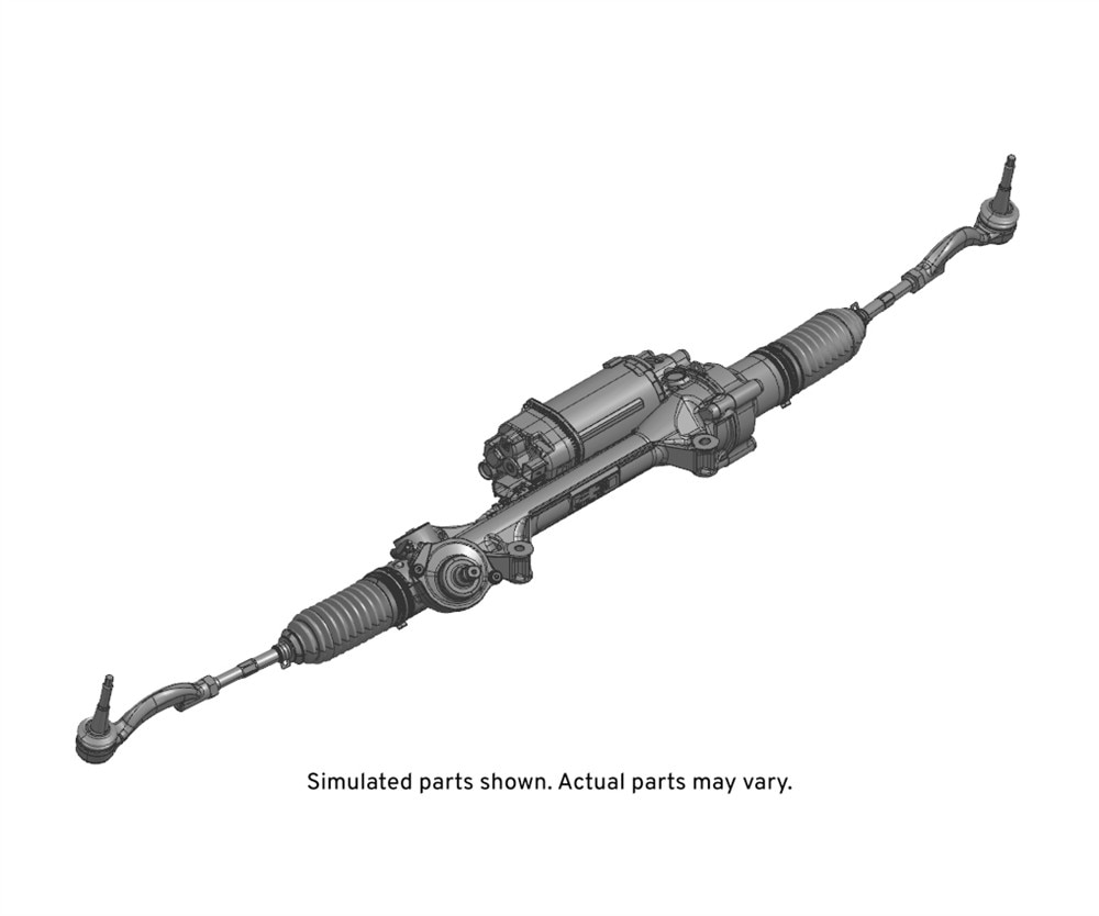 GM Genuine Parts Electric Belt Drive Rack and Pinion Steering Gear