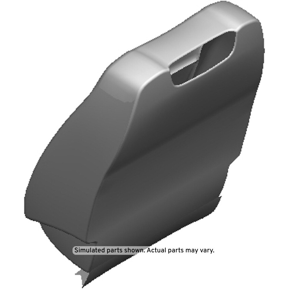 GM Genuine Parts Black Front Passenger Side Seat Back Cover