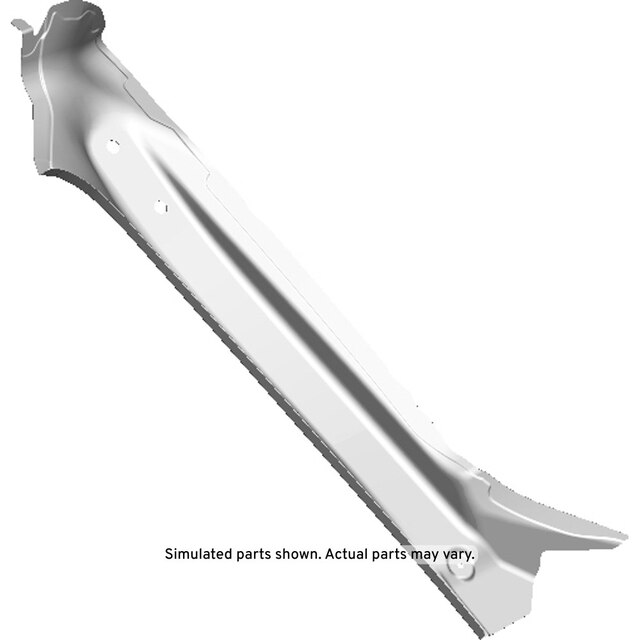 GM Genuine Parts Body Side Outer Rear Passenger Side Panel Drain Gutter