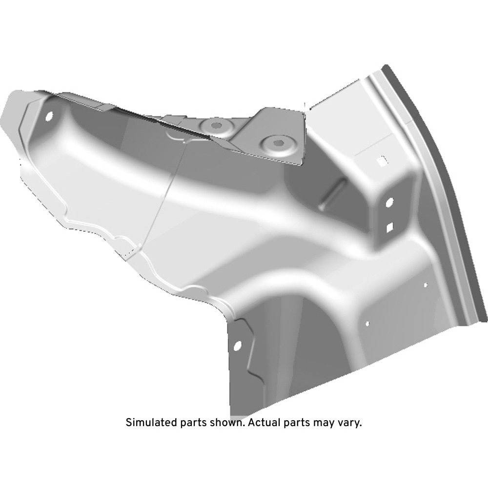 GM Genuine Parts Driver Side Body Side Tail Lamp Pocket