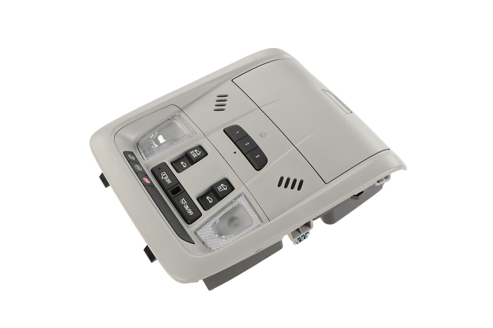 GM Genuine Parts Light Ash Gray Roof Console