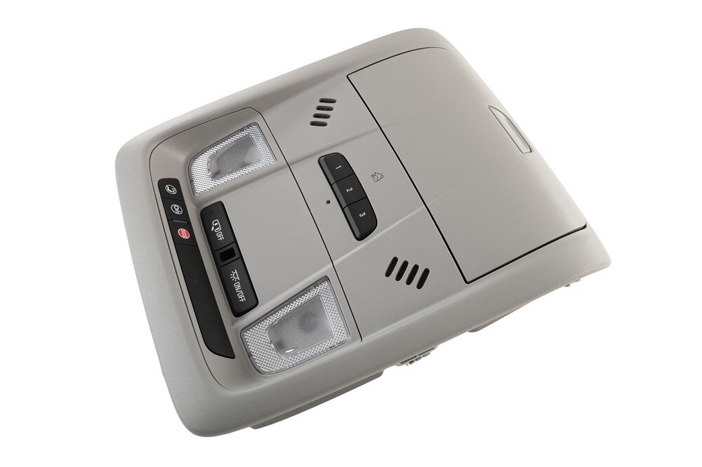 GM Genuine Parts Light Ash Gray Roof Console