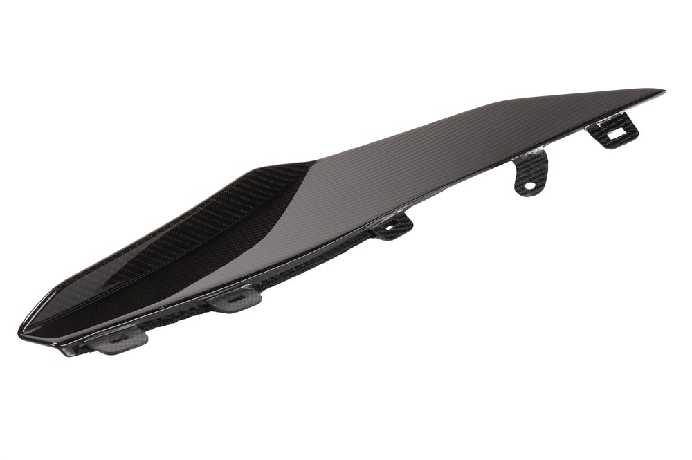 GM Genuine Parts Exposed Carbon Fiber Front Driver Side End Secondary Spoiler
