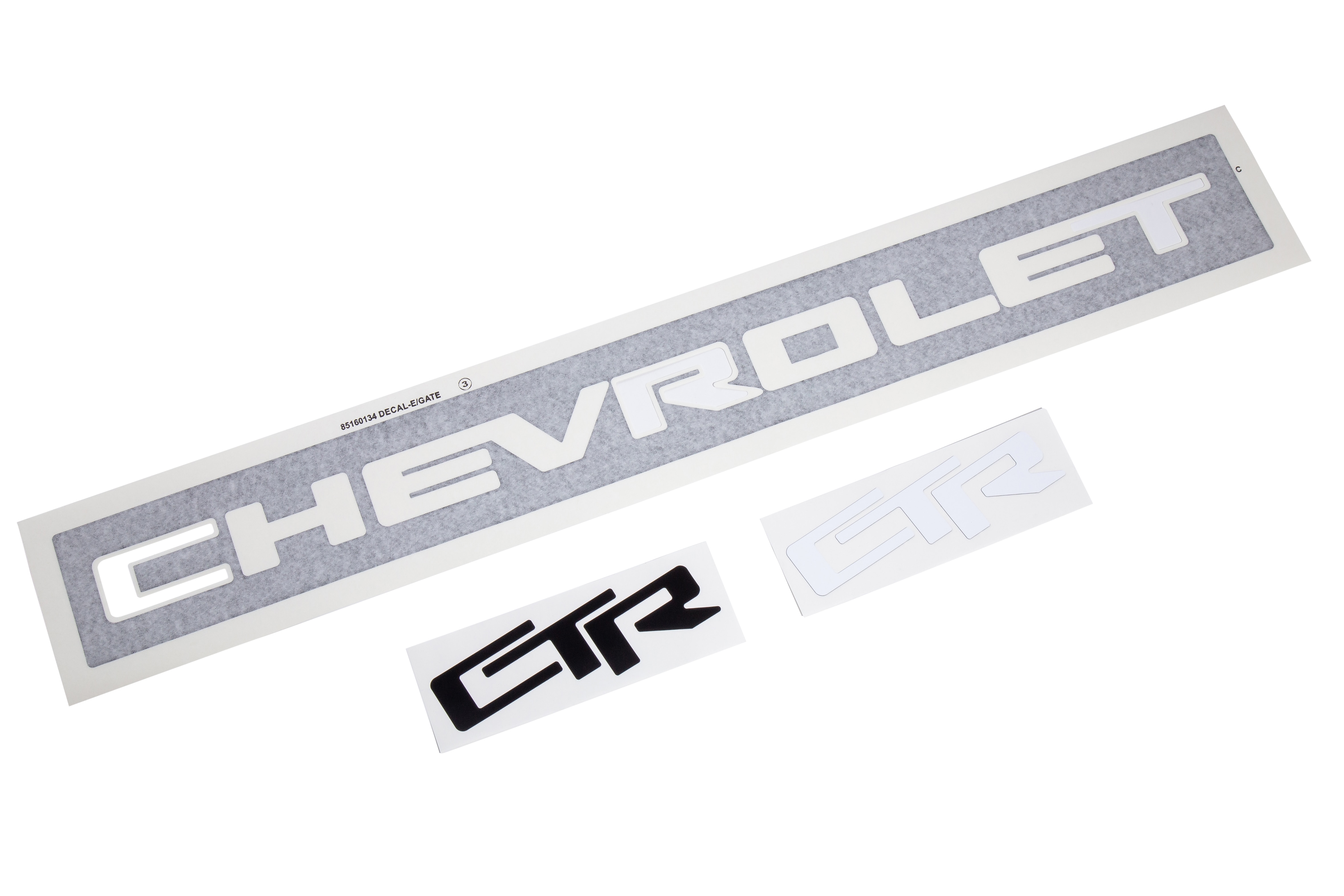 CHEVROLET Tailgate Lettering Decal in Black
