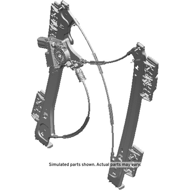 GM Genuine Parts Front Passenger Side Door Window Regulator