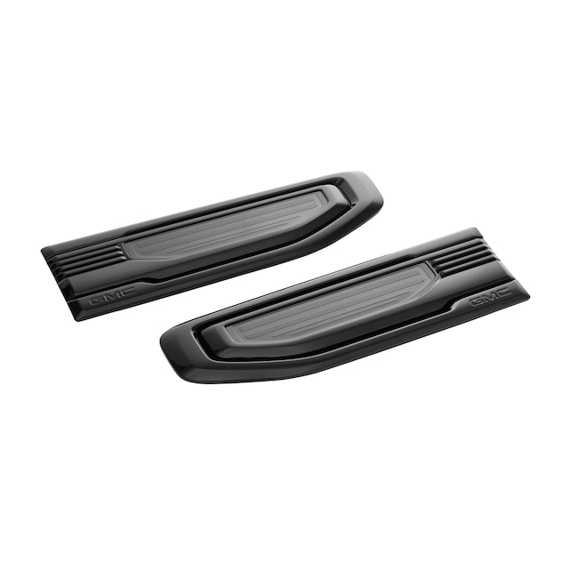 Sierra Fender Vent Emblems in Black (for Vehicles with 2.7L Engine)